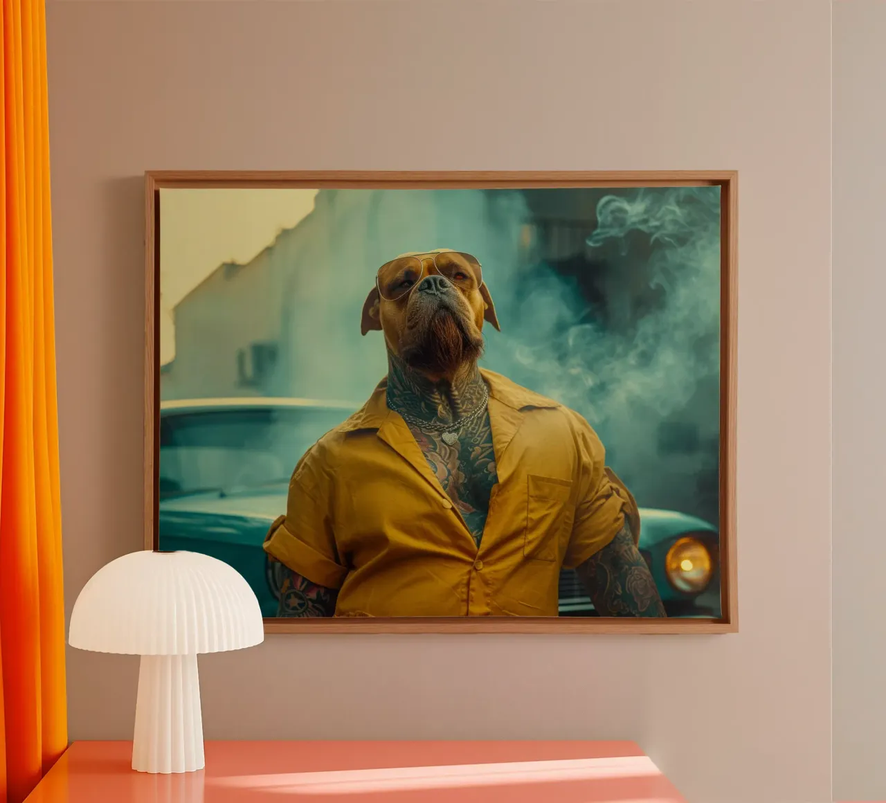 Blade tela da Affiches Chien Originales – Dogland