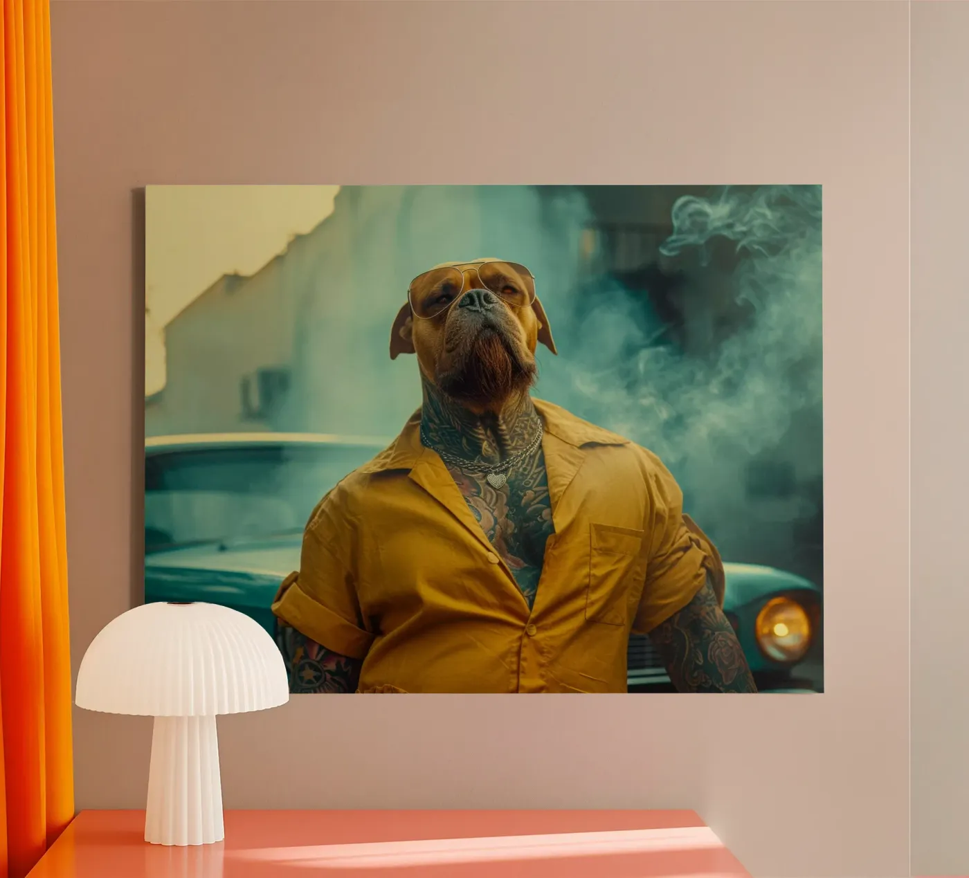 Blade tela da Affiches Chien Originales – Dogland