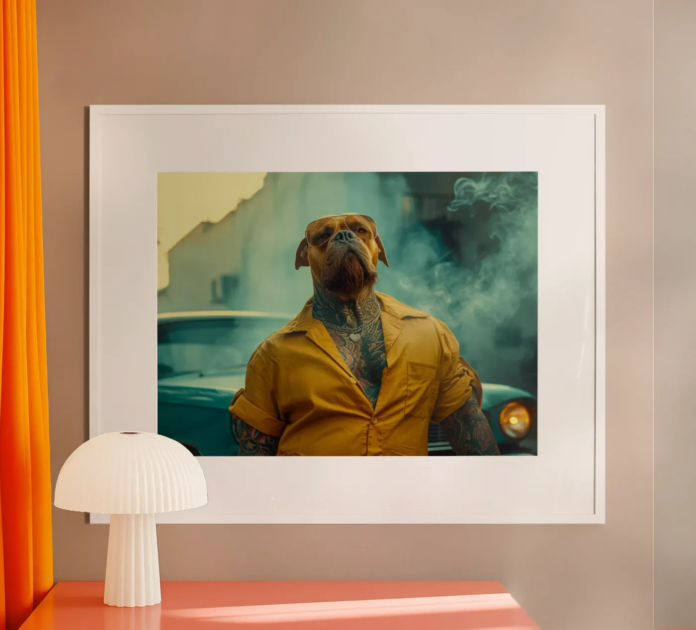 Blade Poster von Affiches Chien Originales – Dogland