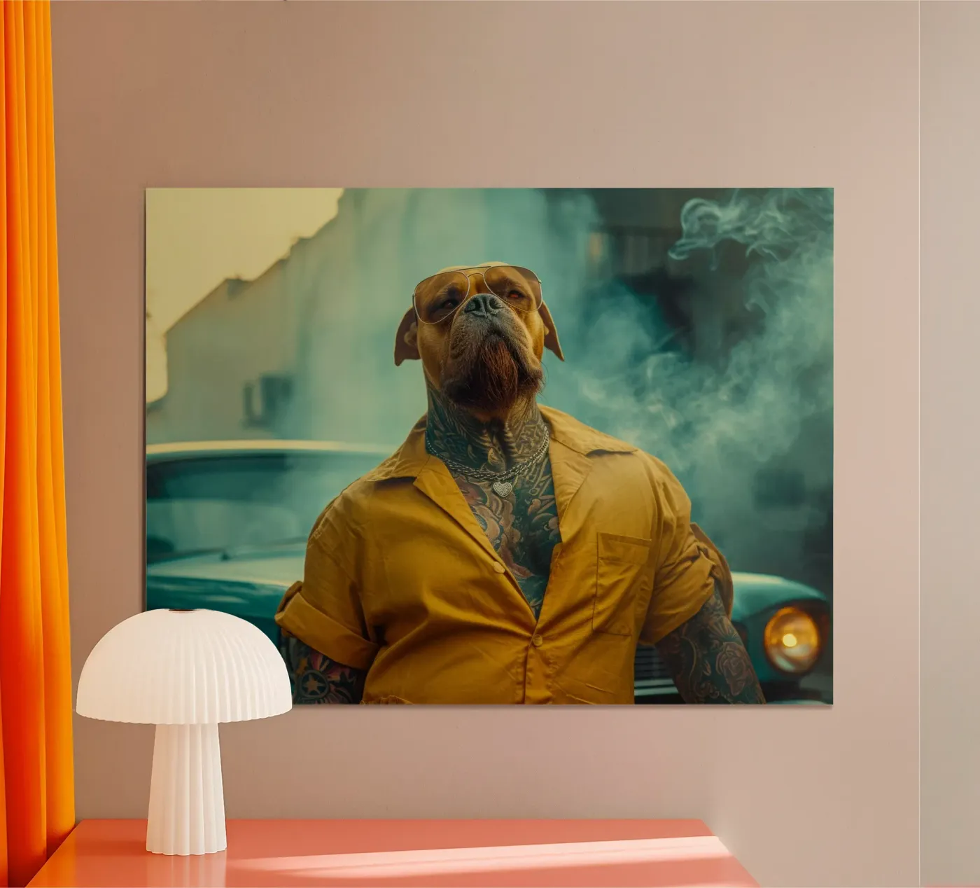 Blade Poster von Affiches Chien Originales – Dogland