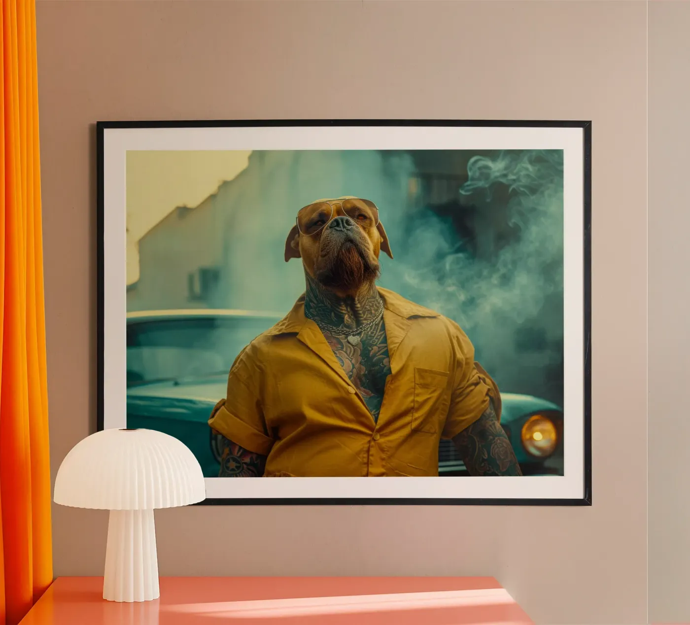 Blade Poster von Affiches Chien Originales – Dogland