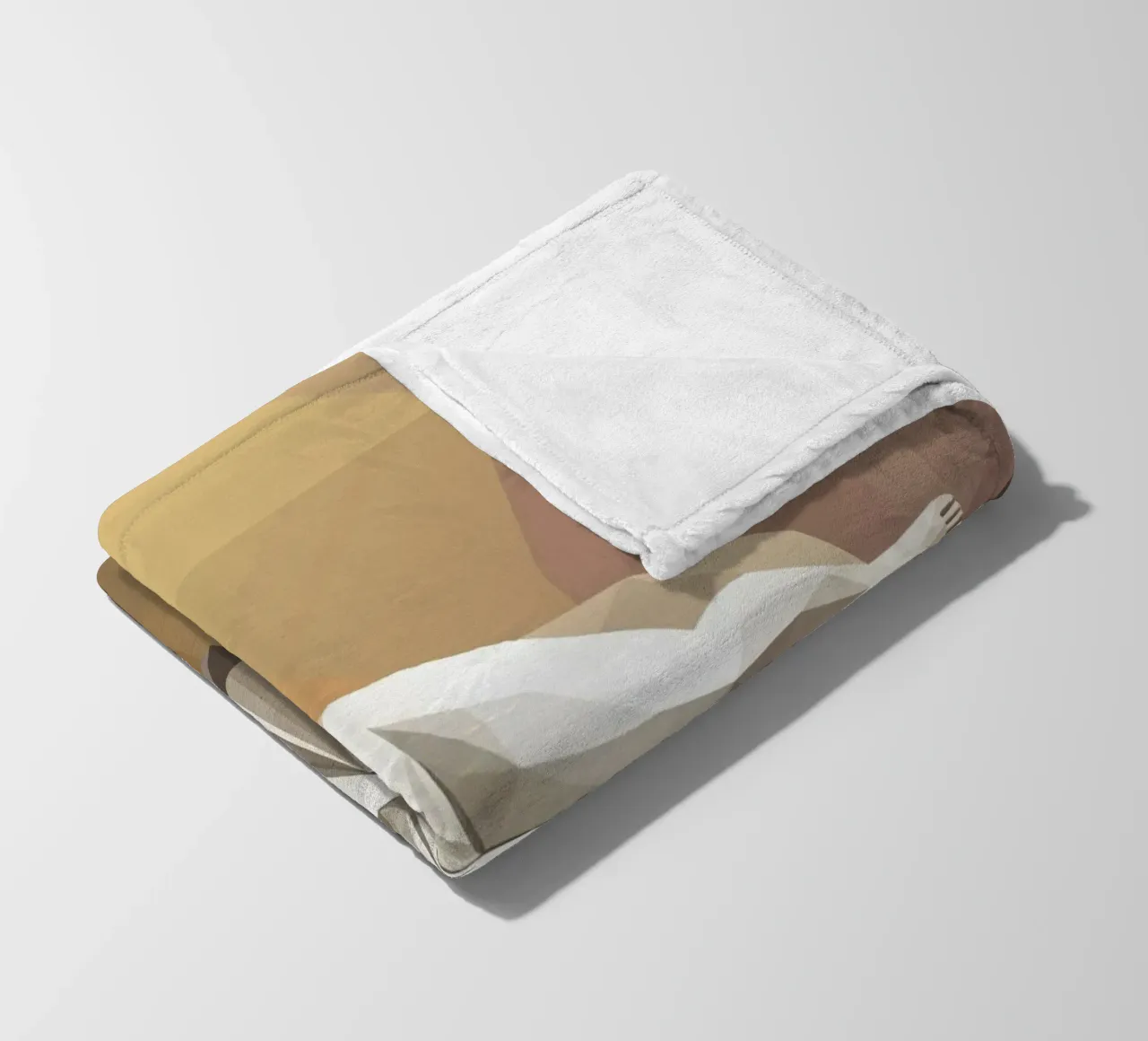 Venere che dorme sul divano Lowpoly coperta in pile da Low Profile