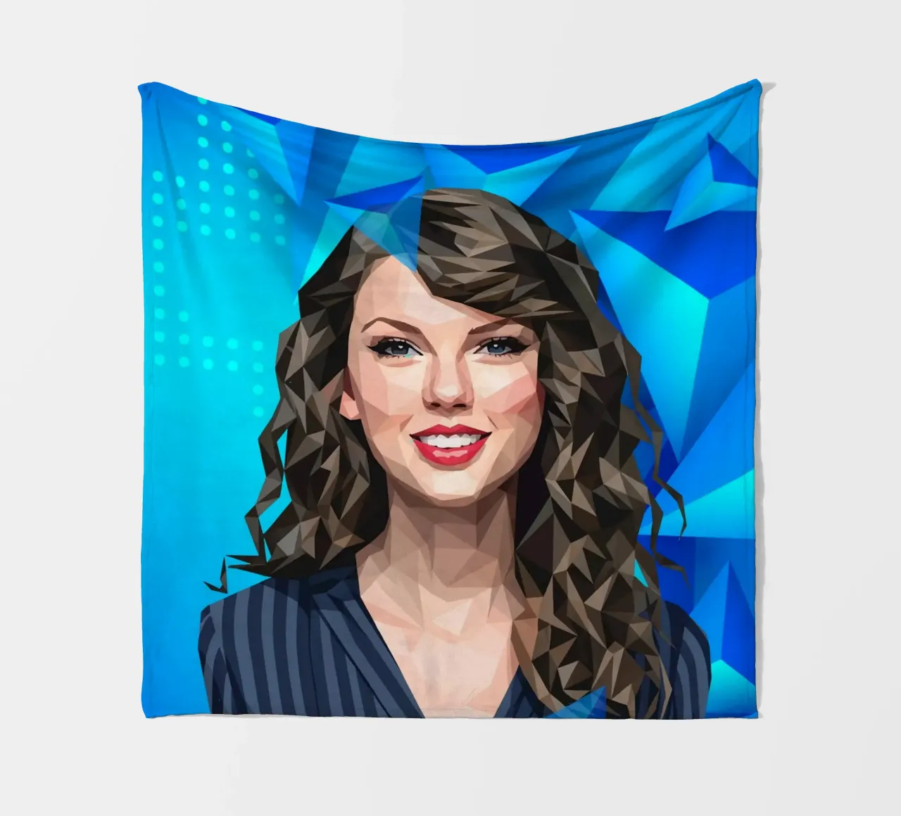 Taylor Swift Low poly coperta in pile da Low Profile