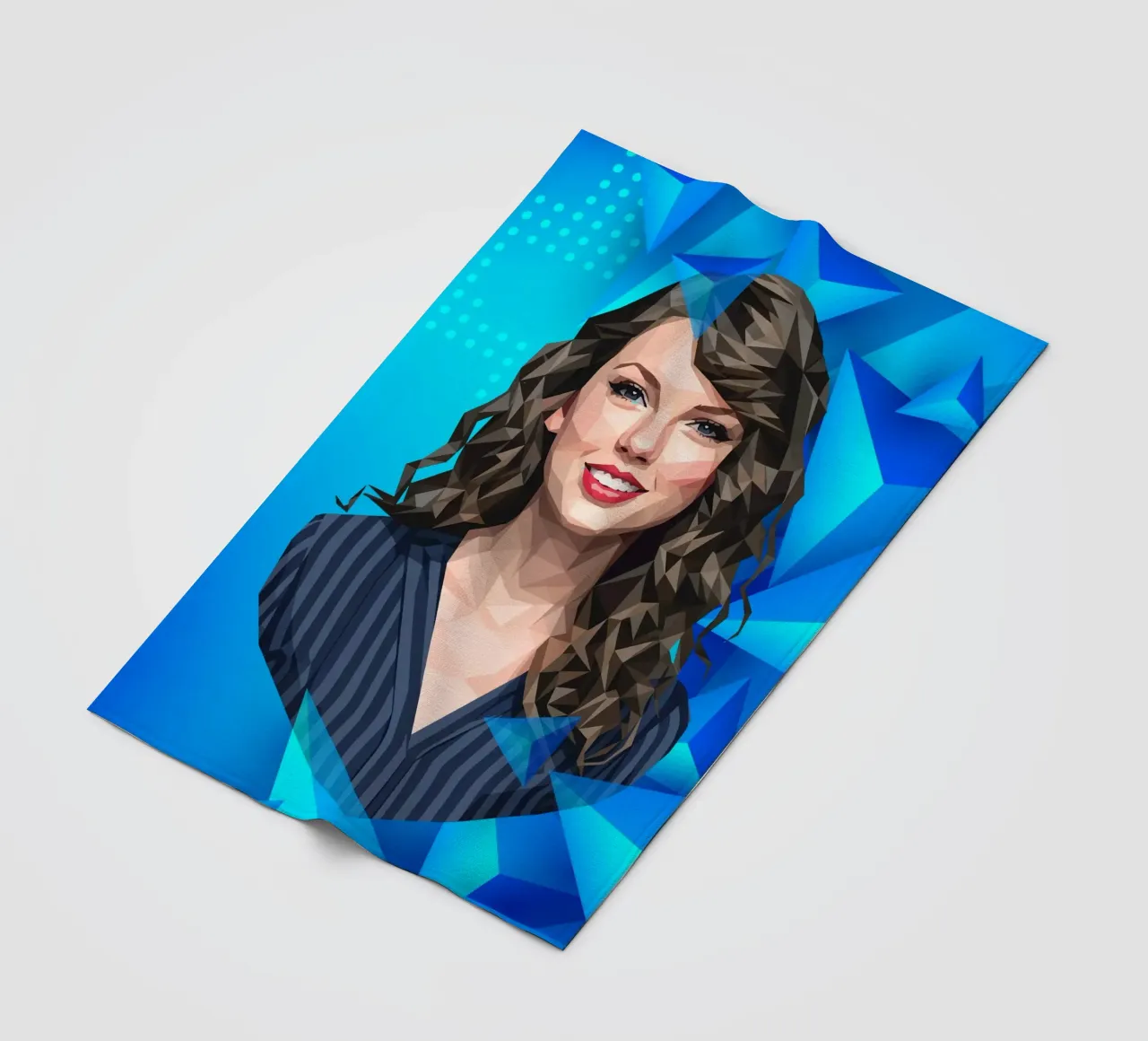 Taylor Swift Low poly coperta in pile da Low Profile