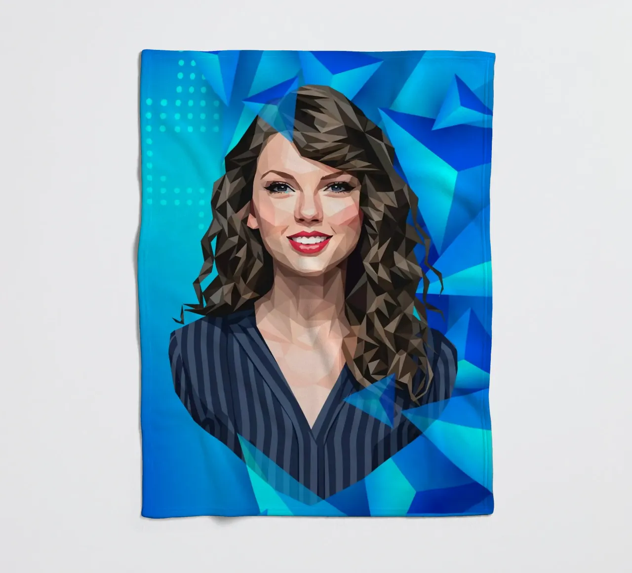Taylor Swift Low poly coperta in pile da Low Profile