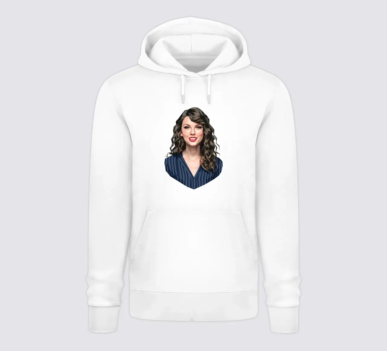 Taylor Swift Low poly felpa con cappuccio da Low Profile