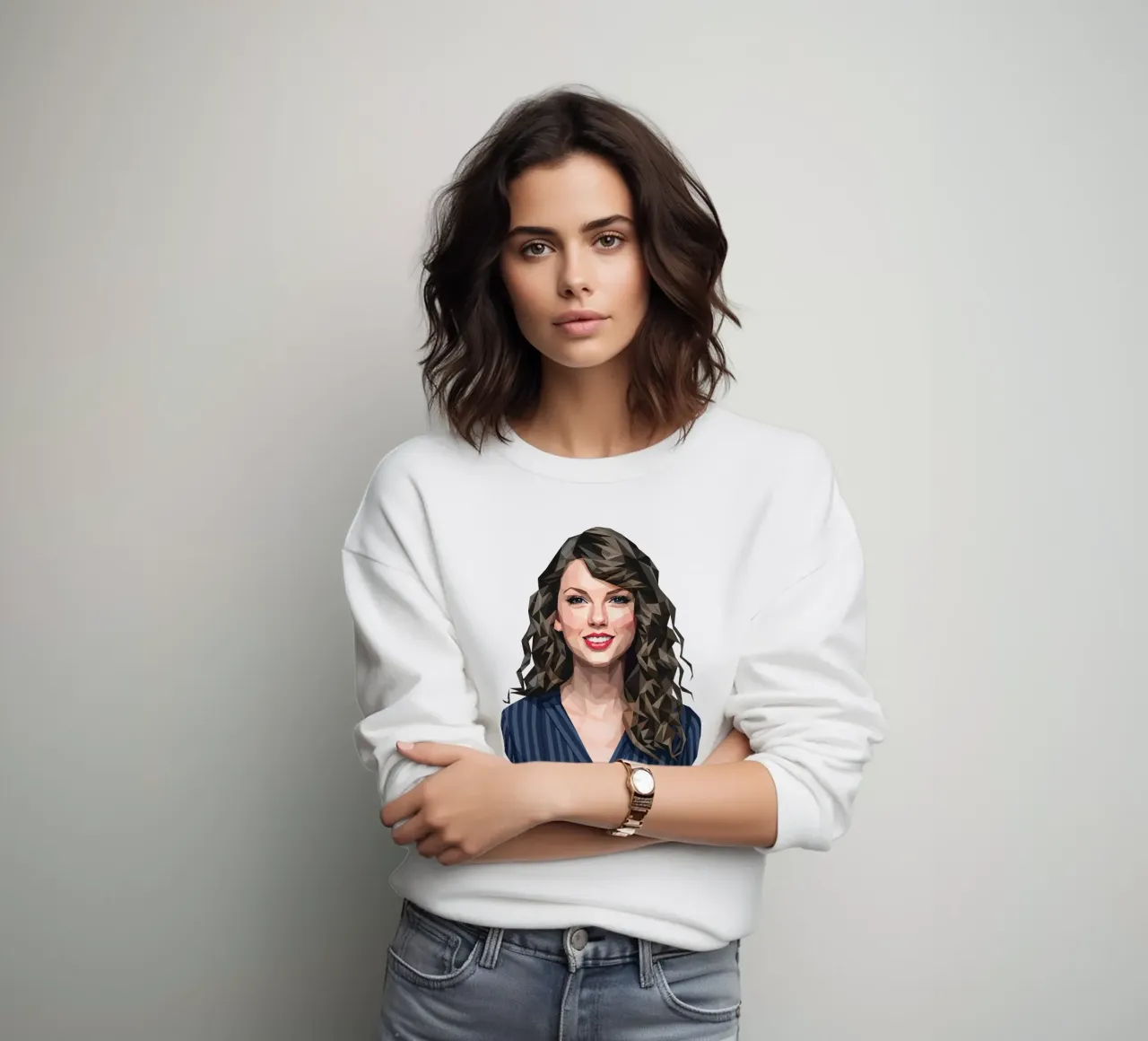 Taylor Swift Low poly felpa da Low Profile