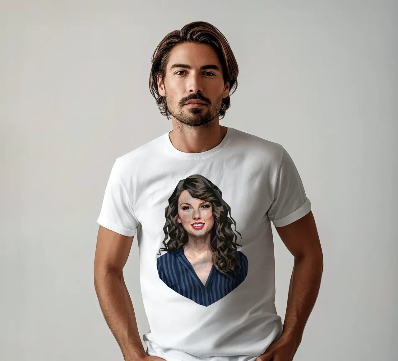 Taylor Swift Low poly t-shirt da Low Profile