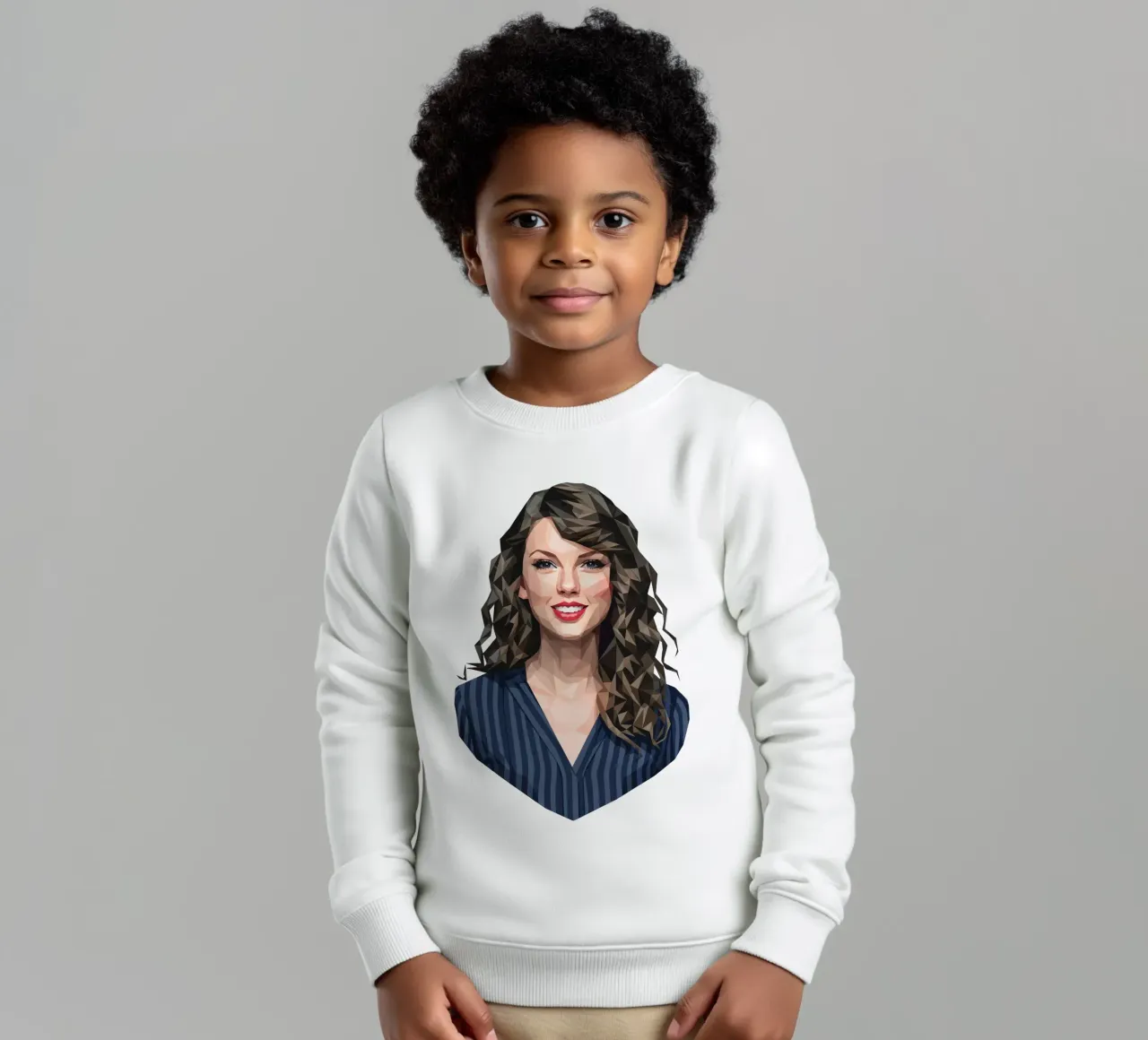 Taylor Swift Low poly felpa bambino da Low Profile
