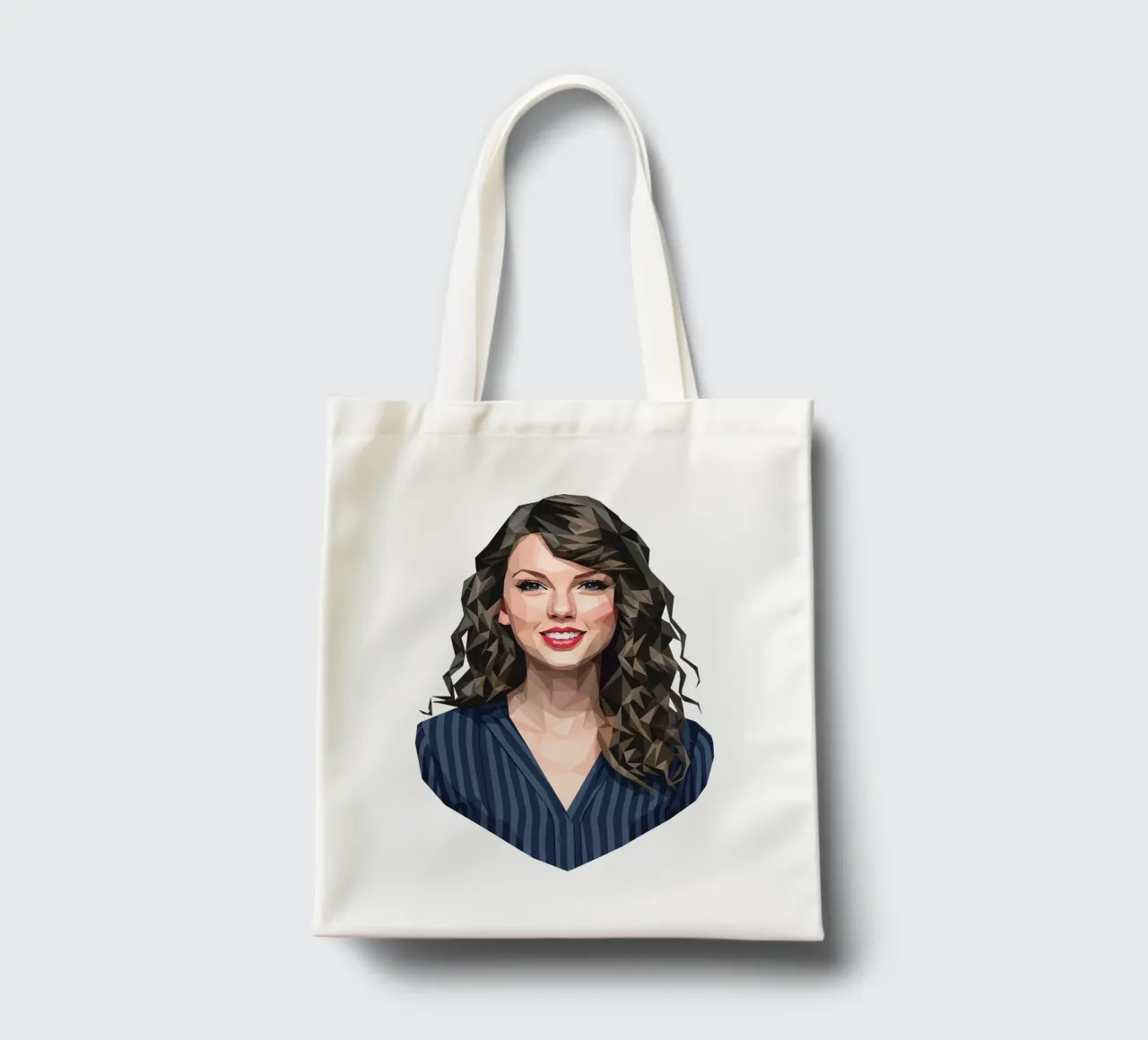 Taylor Swift Low poly borsa in juta da Low Profile