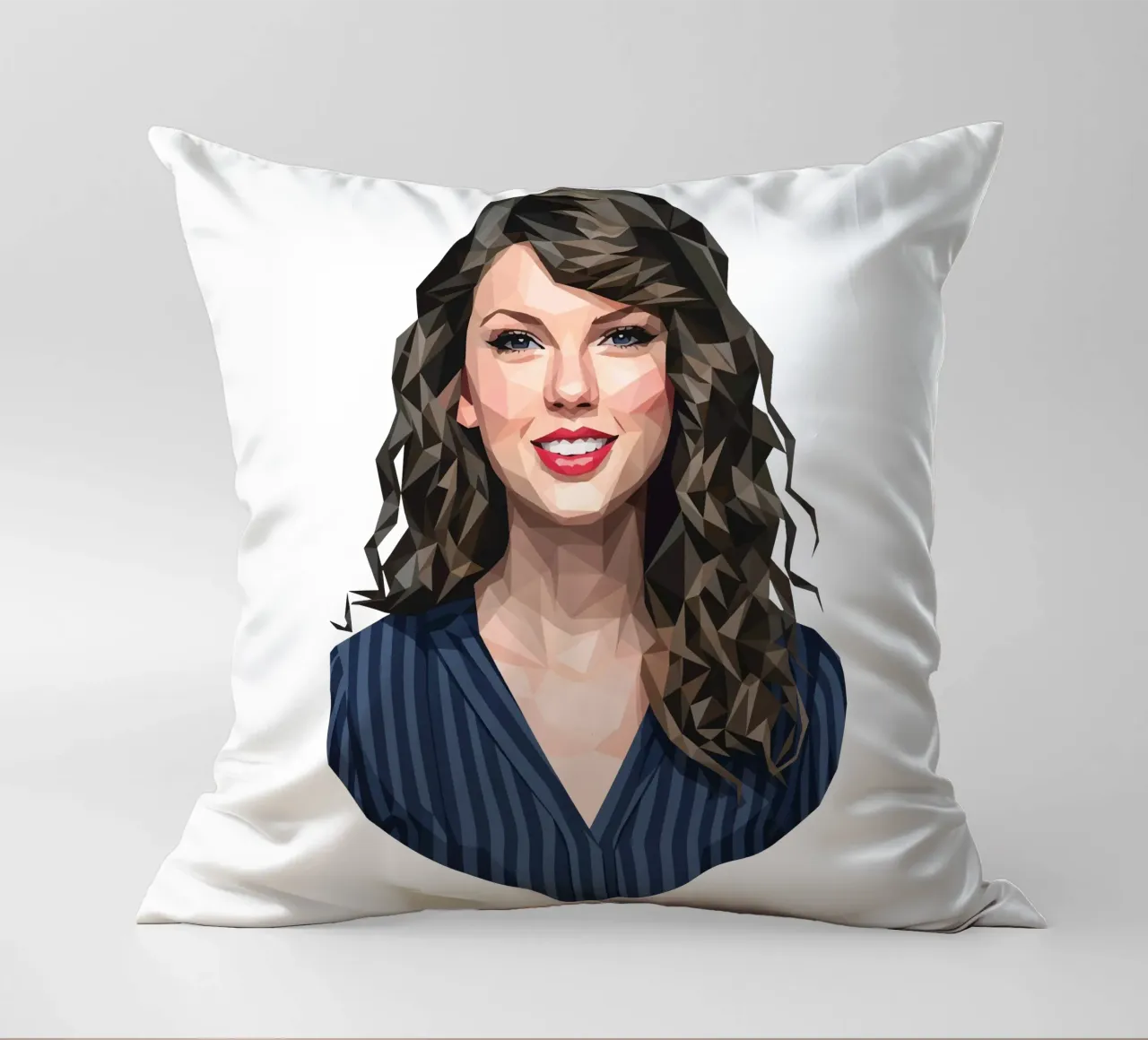 Taylor Swift Low poly cuscino da Low Profile
