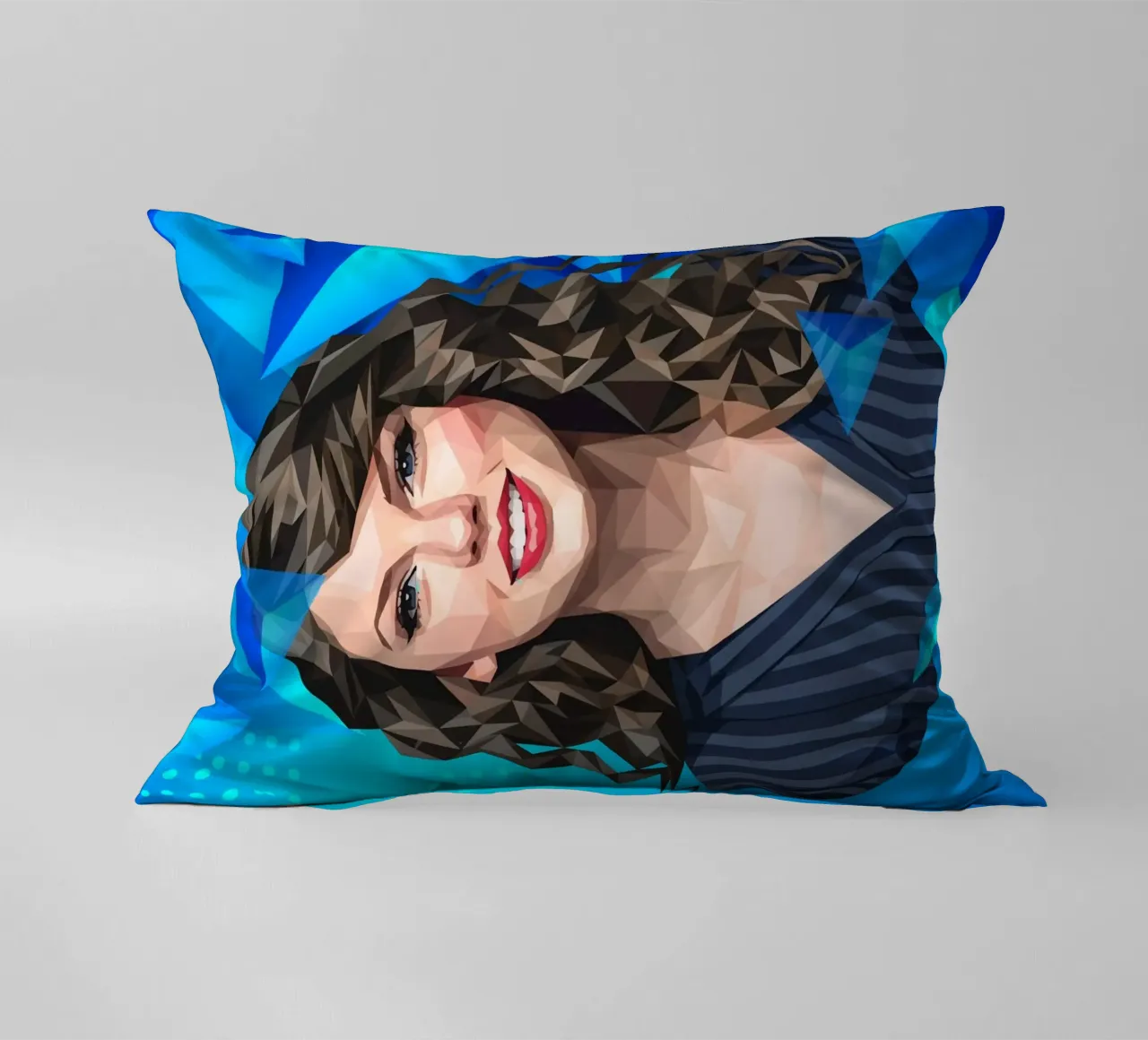 Taylor Swift Low poly cuscino da Low Profile