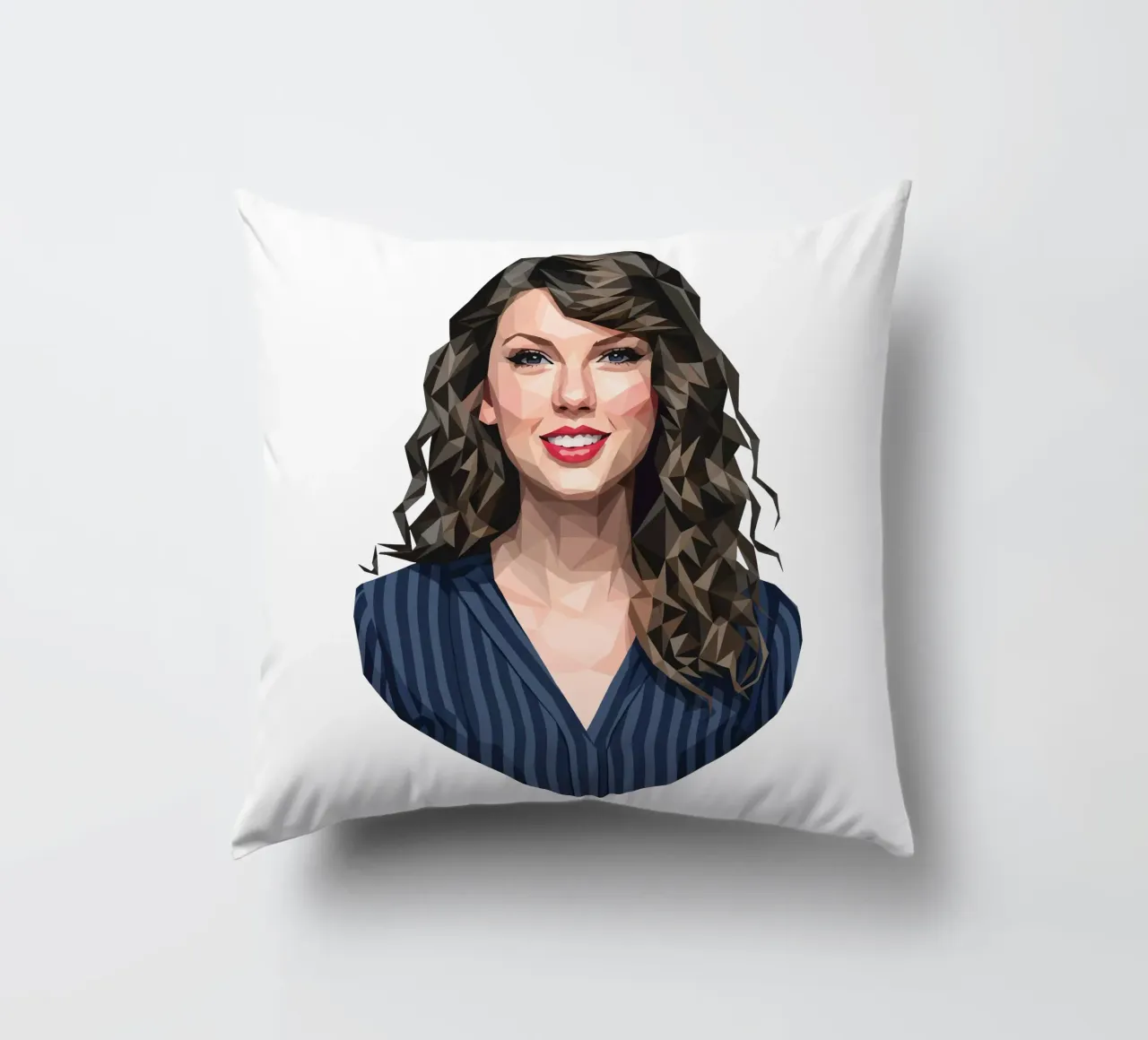 Taylor Swift Low poly cuscino da Low Profile