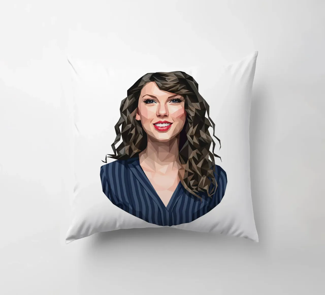 Taylor Swift Low poly cuscino da Low Profile