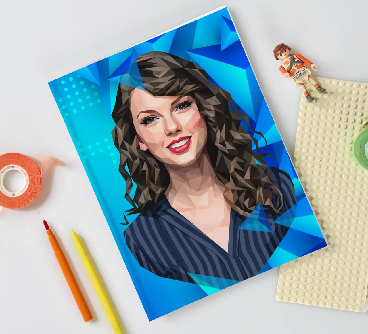 Taylor Swift Low poly diario da Low Profile