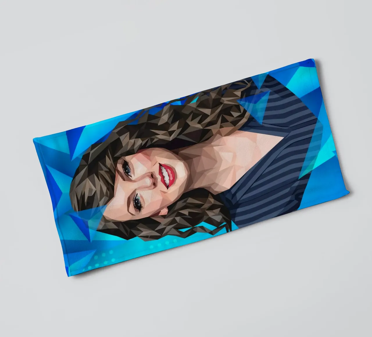 Taylor Swift Low poly asciugamano da bagno da Low Profile