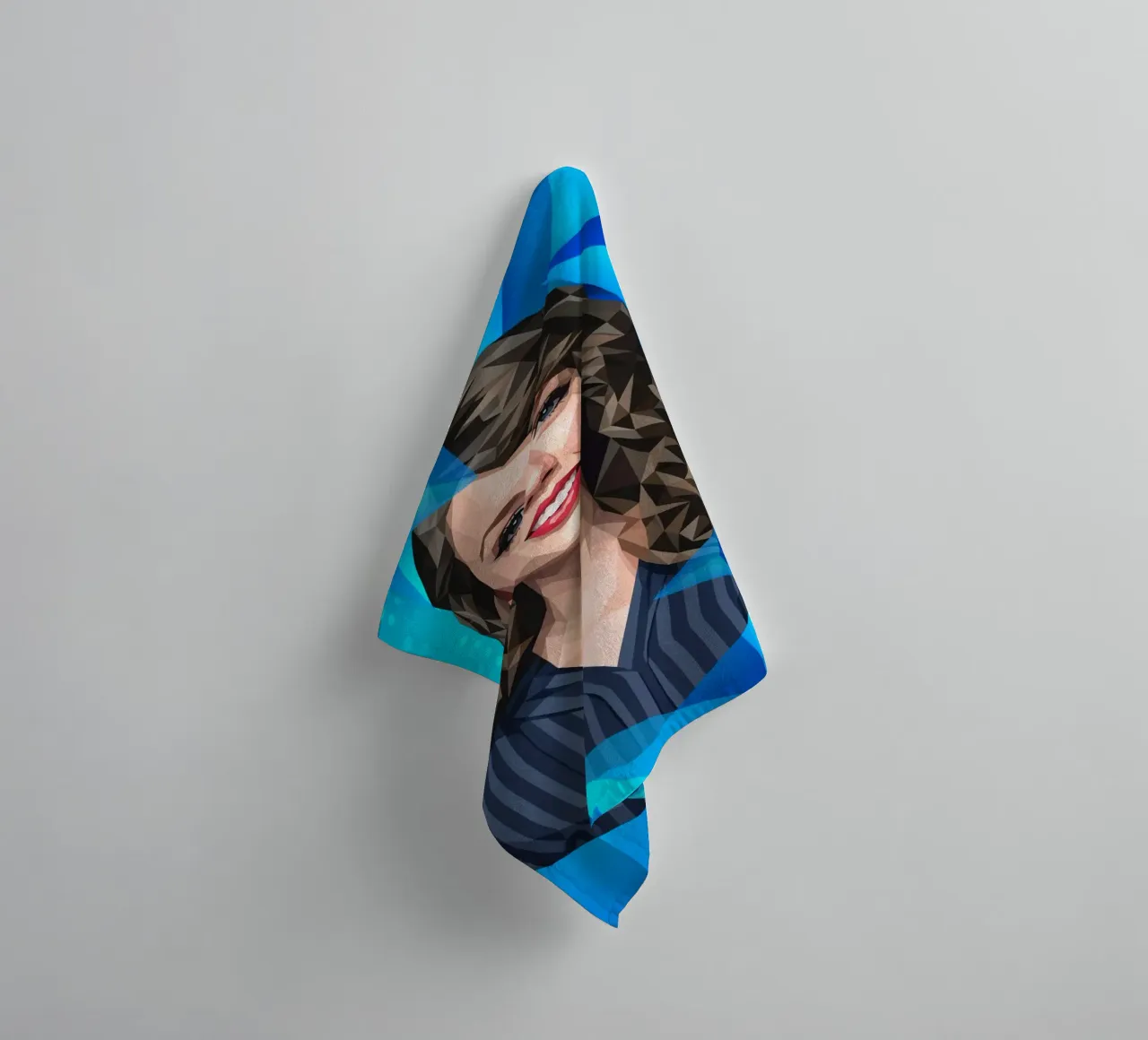 Taylor Swift Low poly asciugamano da bagno da Low Profile