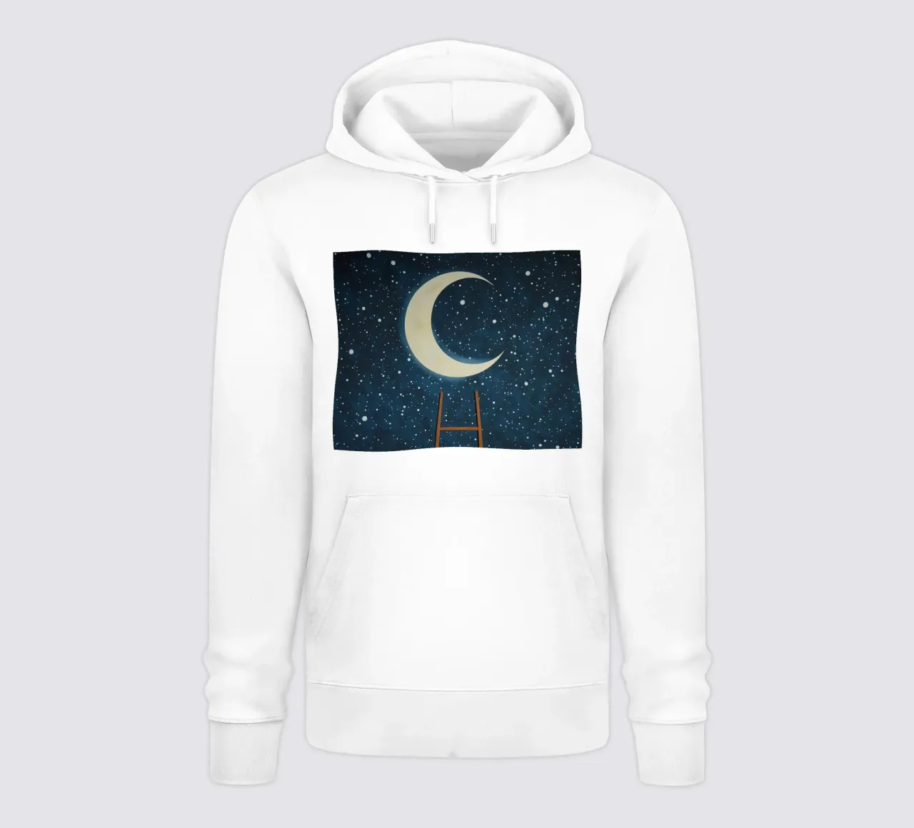 Scala per la luna felpa con cappuccio da DesignDoodle
