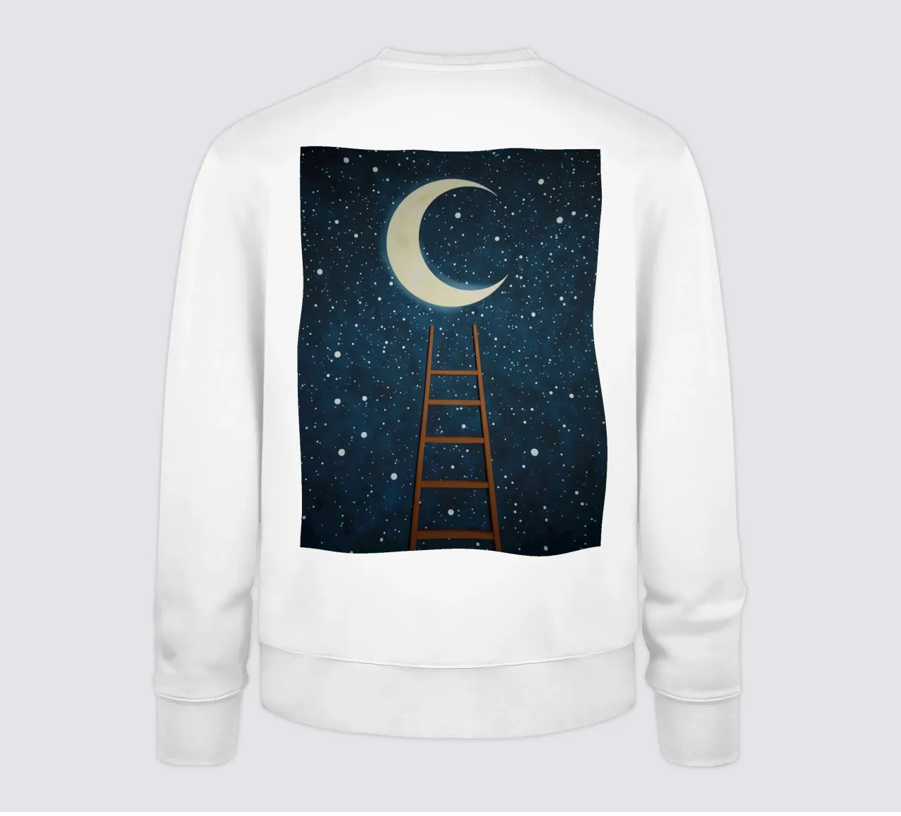 Scala per la luna felpa da DesignDoodle