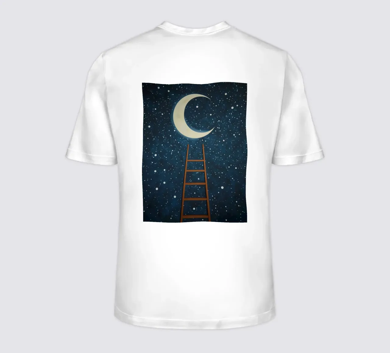 Scala per la luna t-shirt da DesignDoodle