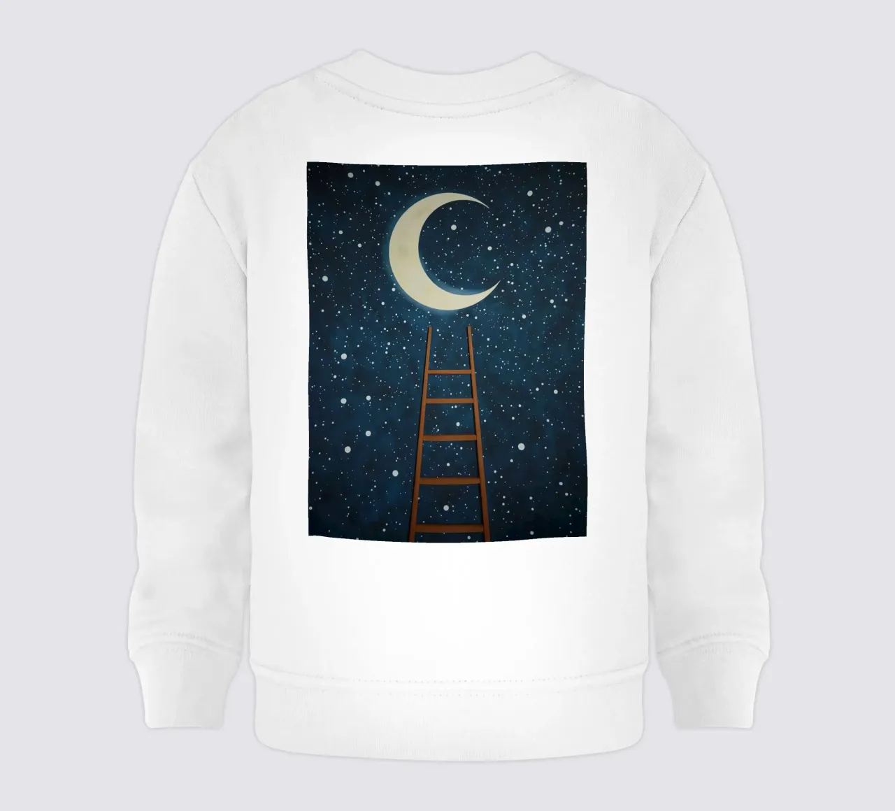 Scala per la luna felpa neonato da DesignDoodle