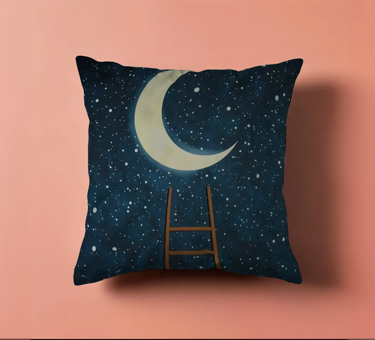 Scala per la luna cuscino da DesignDoodle