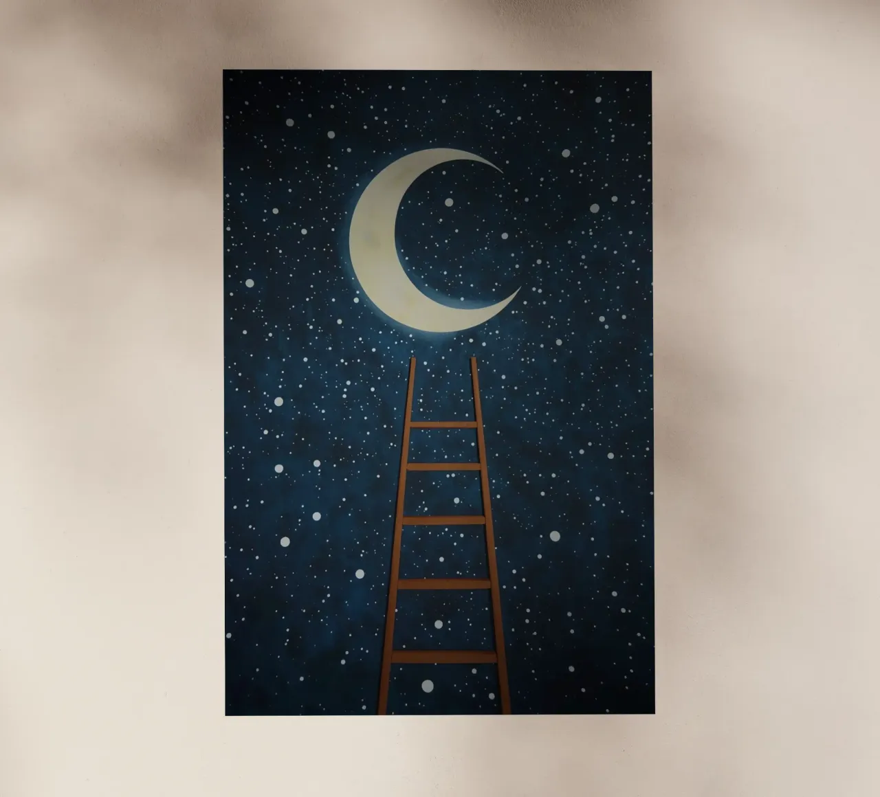 Scala per la luna pellicola backlit da DesignDoodle