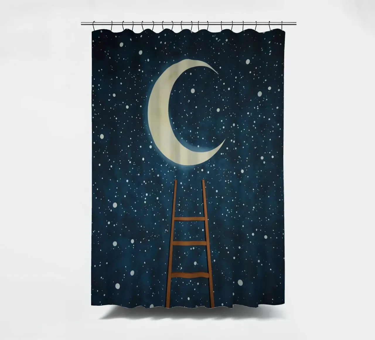 Scala per la luna tenda da doccia da DesignDoodle