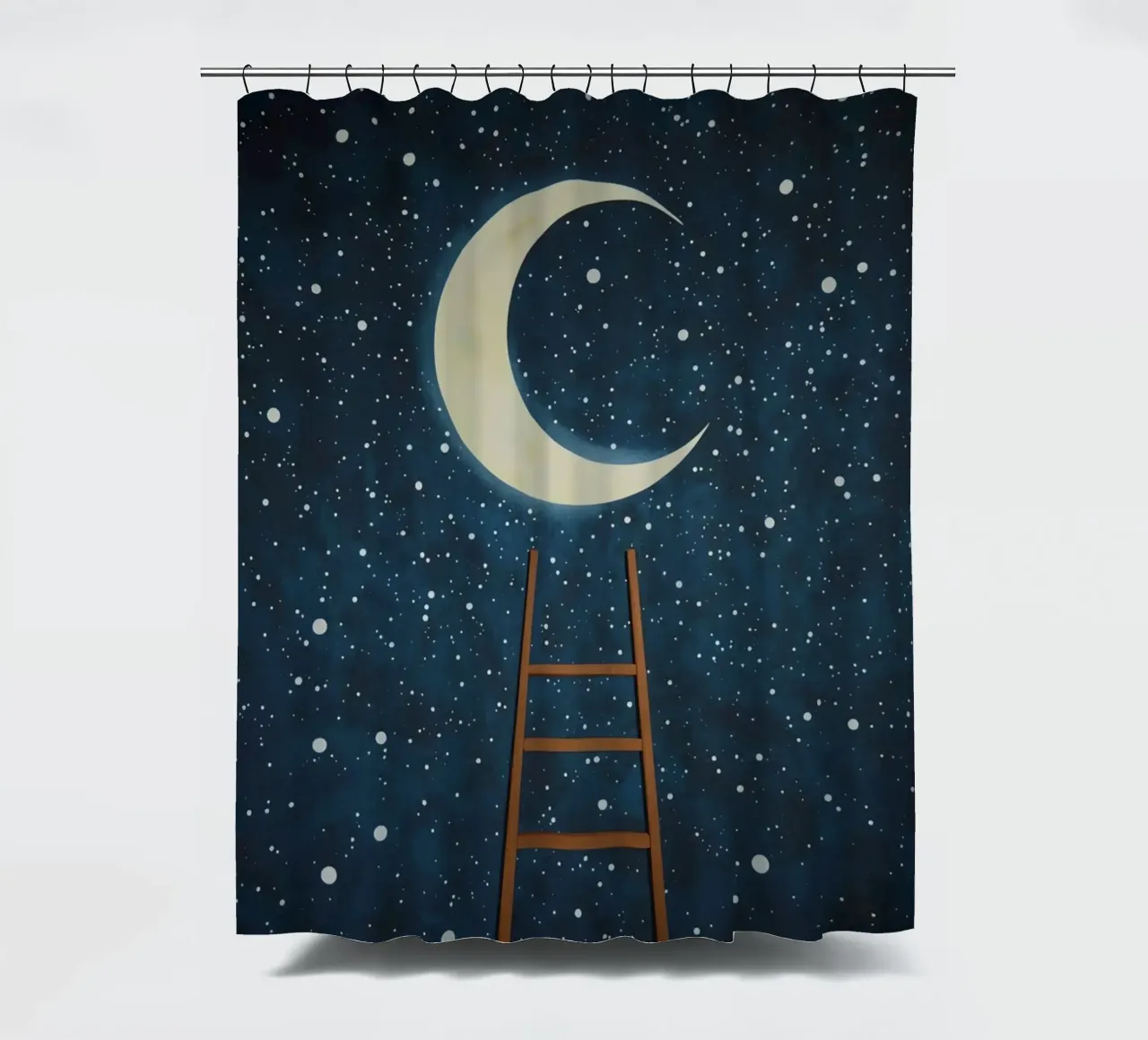 Scala per la luna tenda da doccia da DesignDoodle