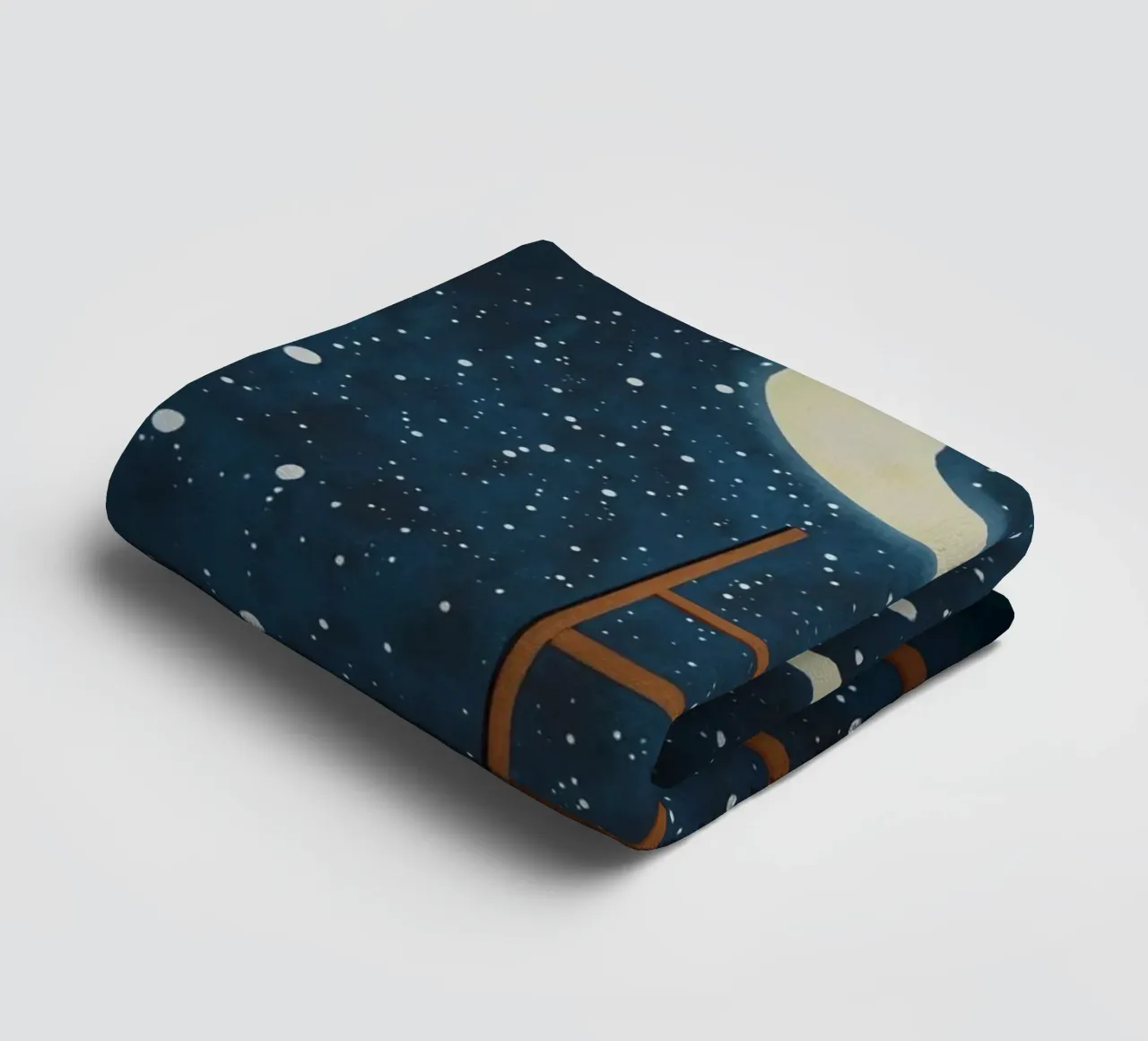 Scala per la luna asciugamano da bagno da DesignDoodle