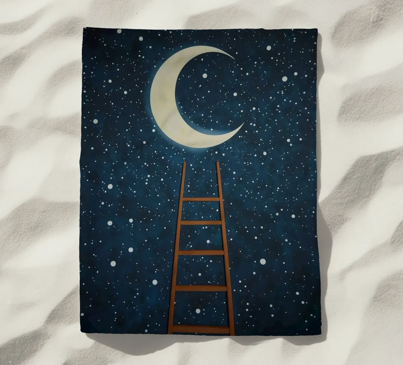 Scala per la luna telo mare da DesignDoodle