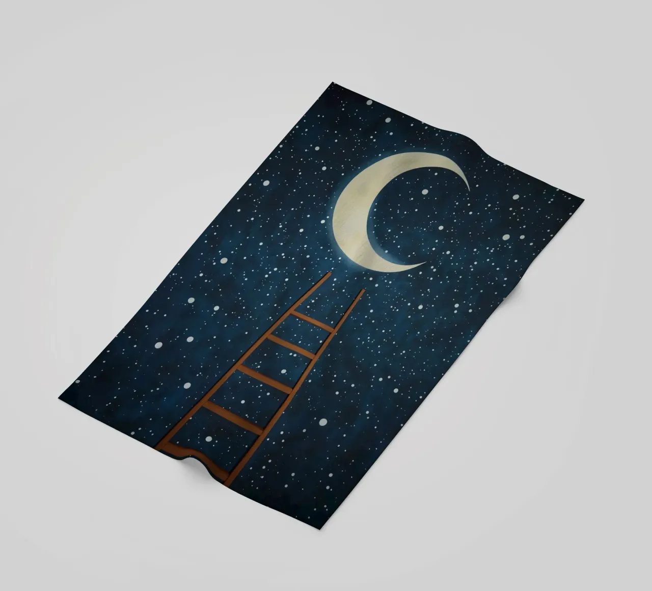 Scala per la luna telo mare da DesignDoodle