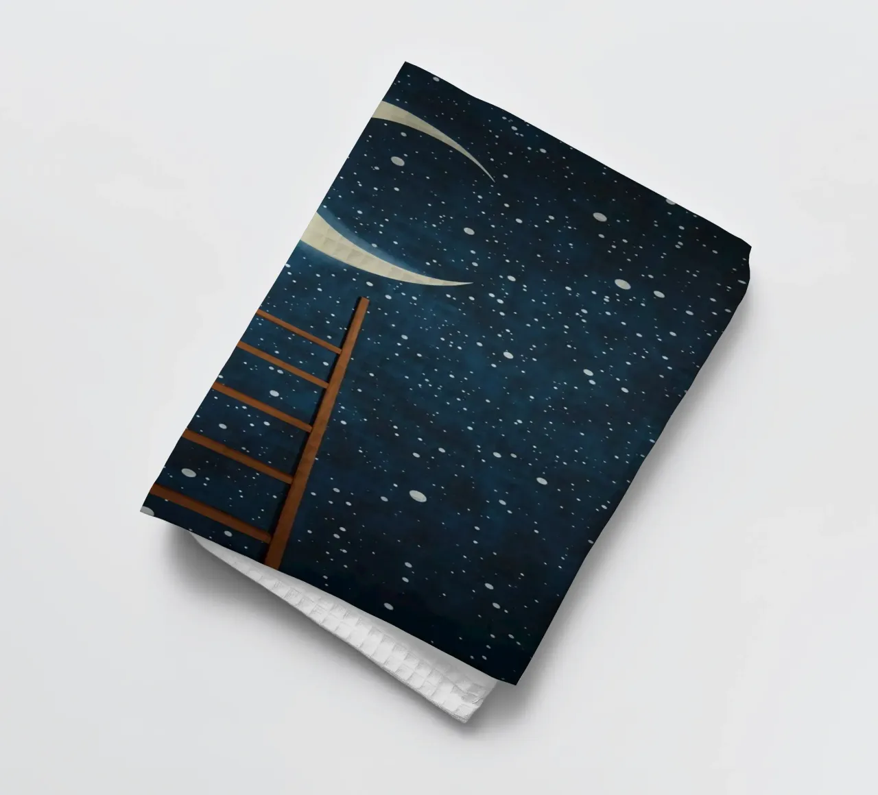 Scala per la luna canovaccio da cucina da DesignDoodle
