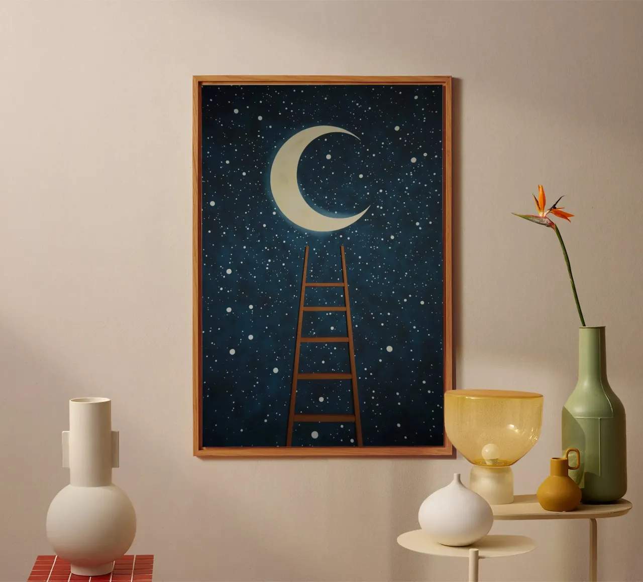 Scala per la luna alluminio dibond da DesignDoodle