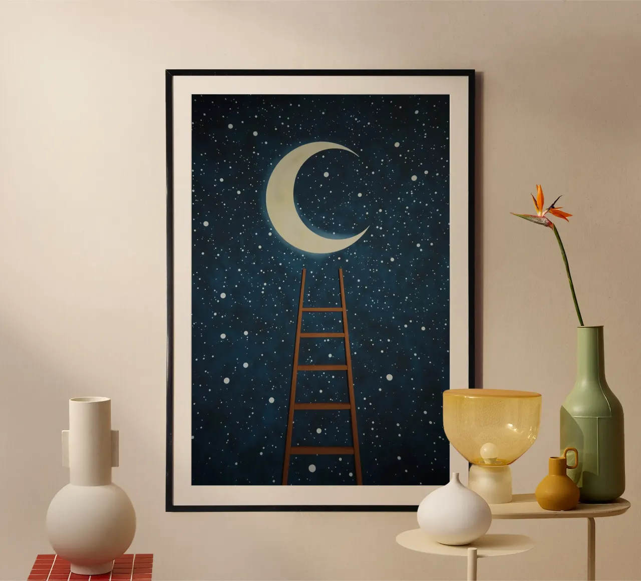 Scala per la luna carta hahnemühle da DesignDoodle