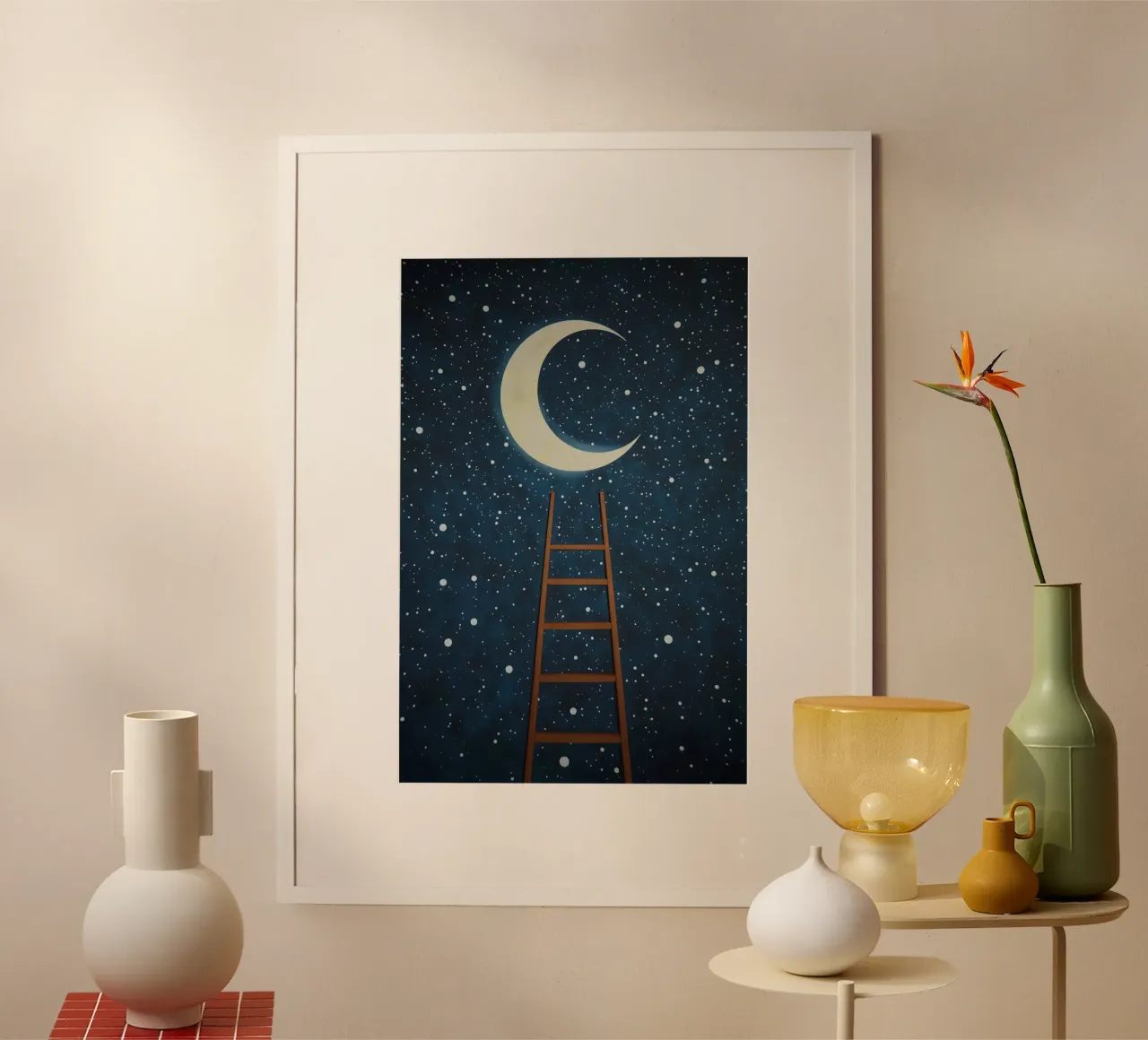 Scala per la luna carta hahnemühle da DesignDoodle