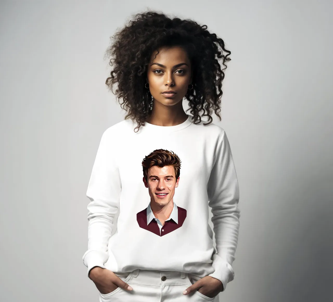 Shawn Mendes Lowpoly felpa da Low Profile