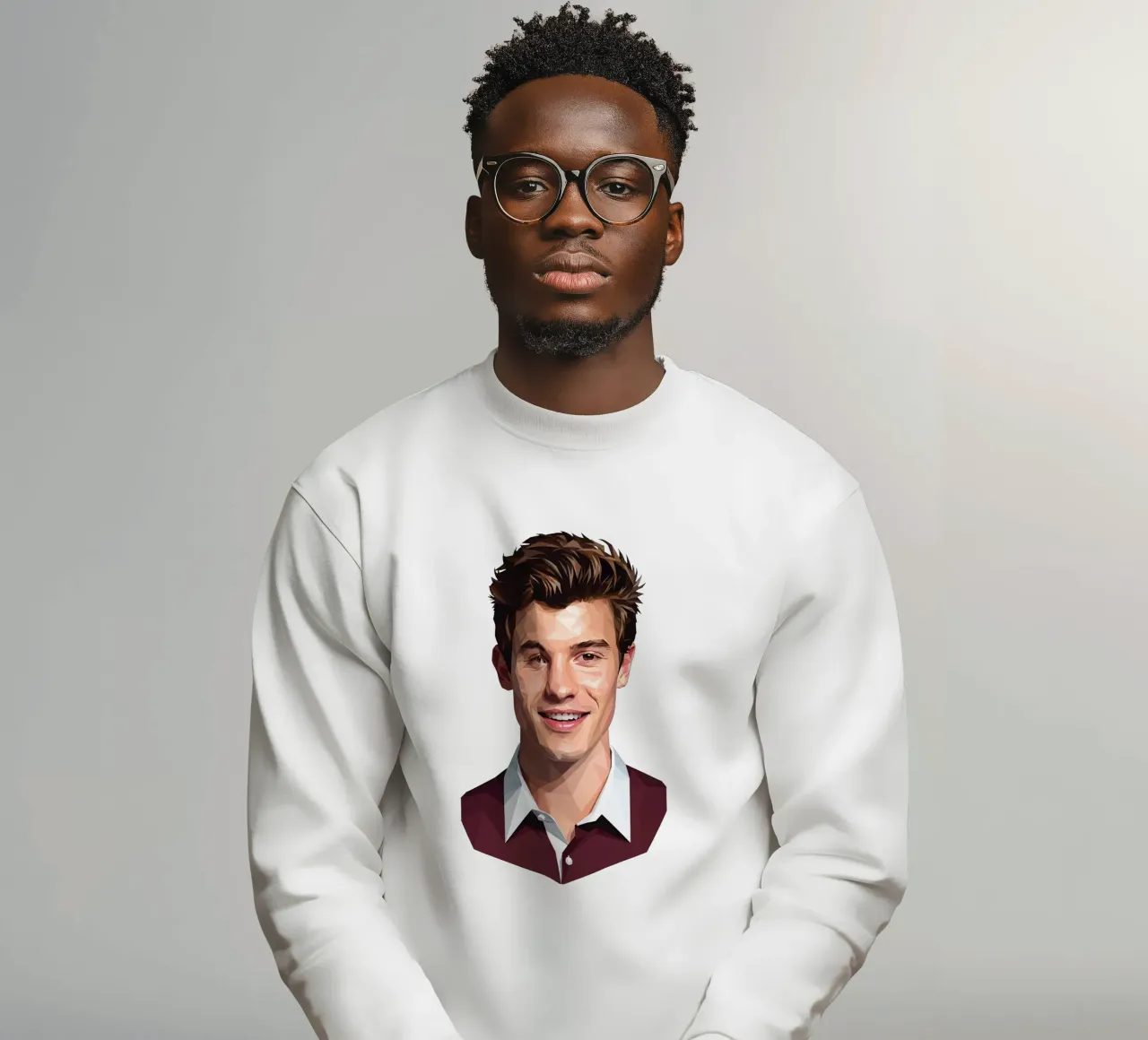 Shawn Mendes Lowpoly felpa da Low Profile