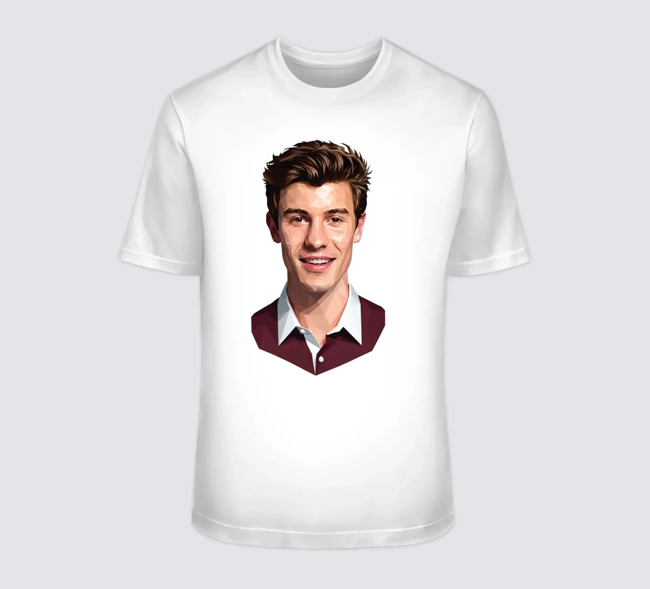 Shawn Mendes Lowpoly t-shirt da Low Profile