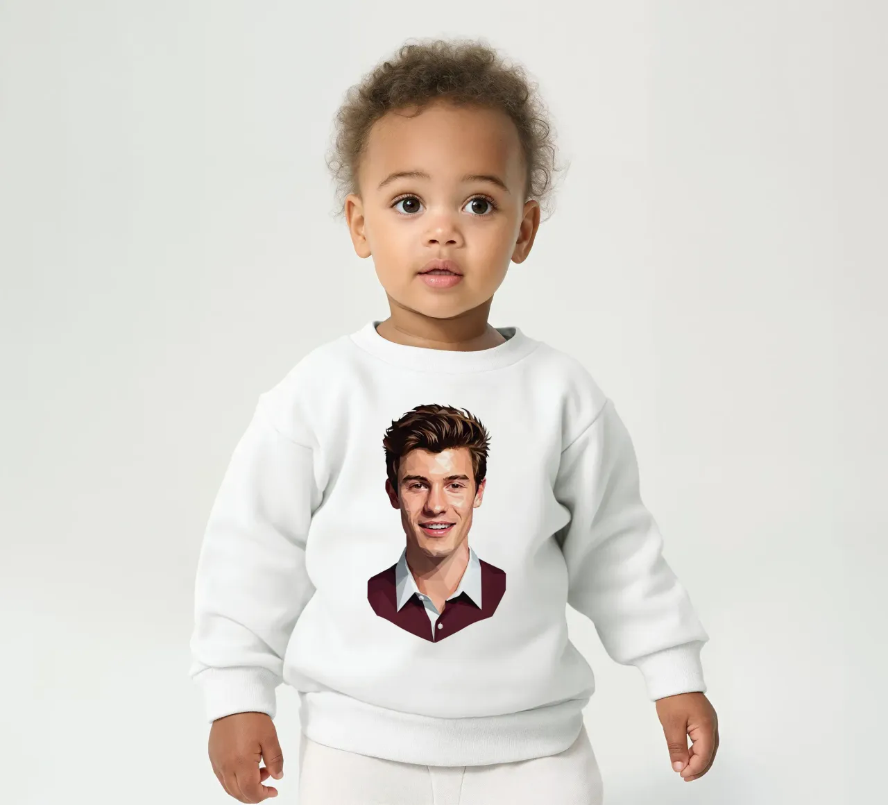 Shawn Mendes Lowpoly felpa neonato da Low Profile