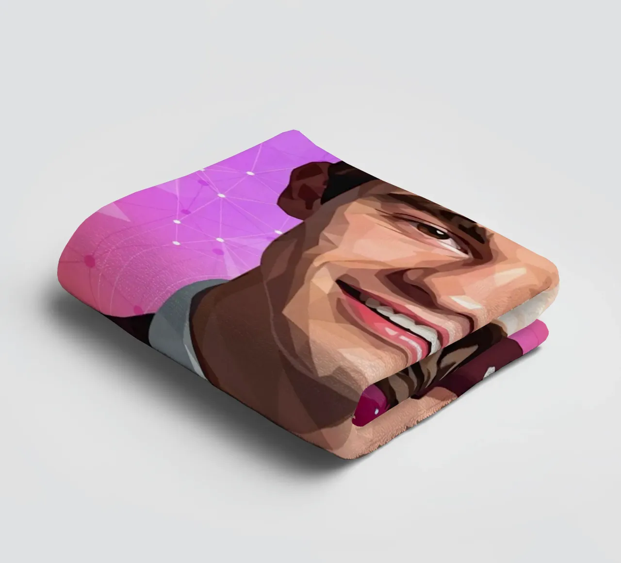 Shawn Mendes Lowpoly asciugamano da bagno da Low Profile