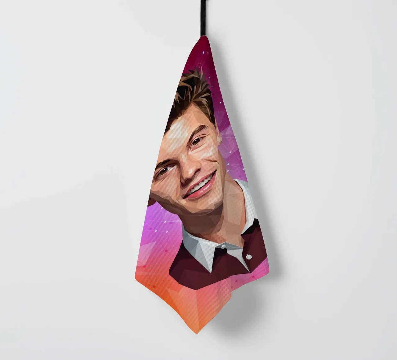 Shawn Mendes Lowpoly canovaccio da cucina da Low Profile