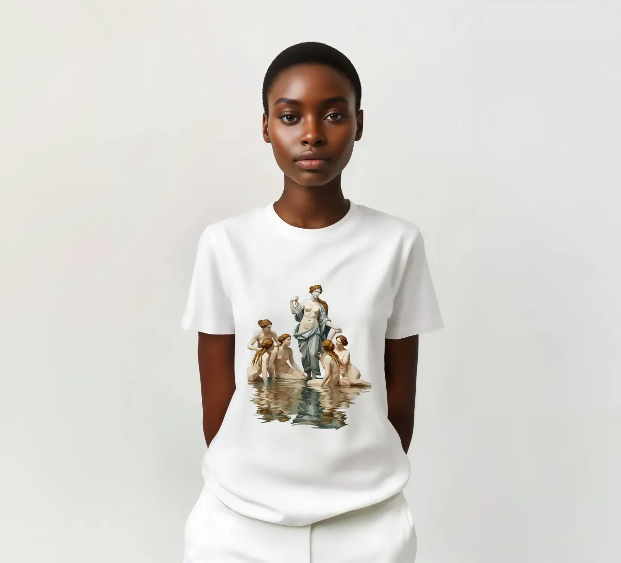Venere e i suoi compagni Lowpoly t-shirt da Low Profile