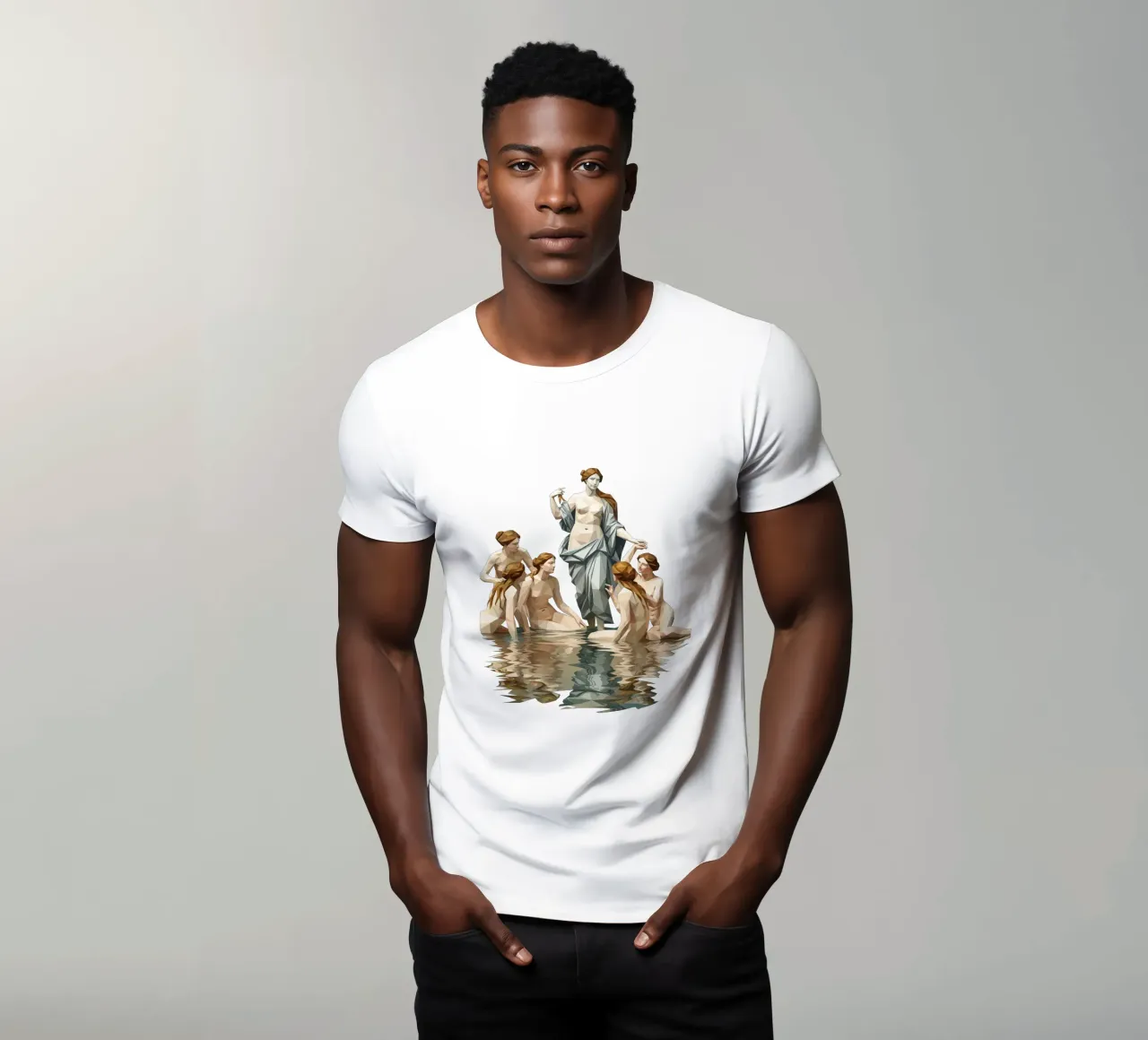 Venere e i suoi compagni Lowpoly t-shirt da Low Profile