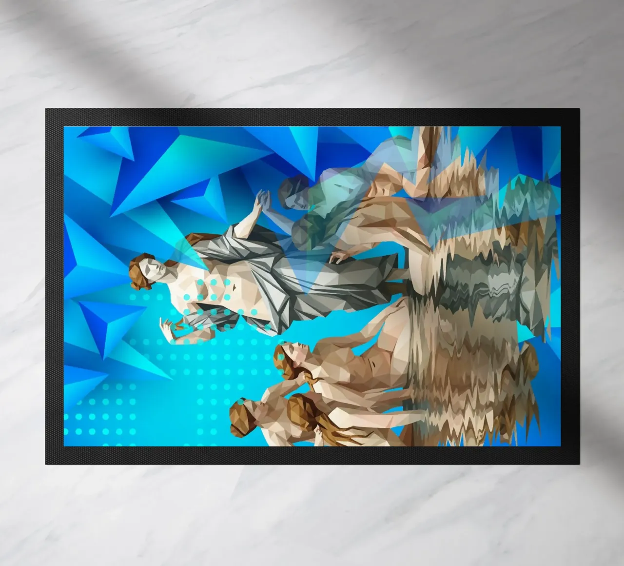 Venere e i suoi compagni Lowpoly zerbino da Low Profile