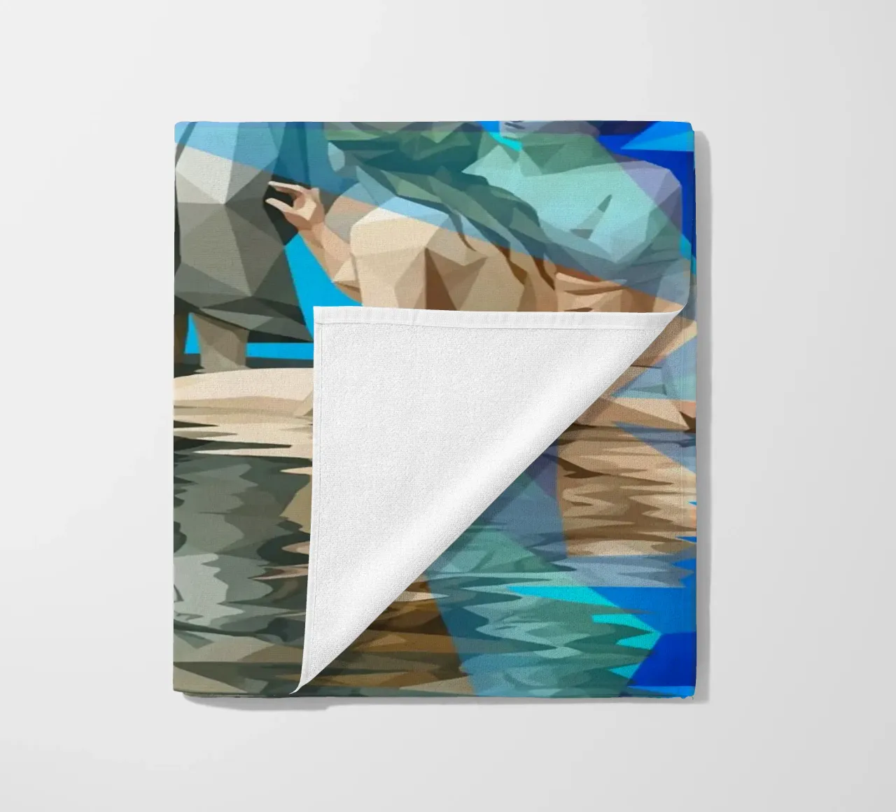 Venere e i suoi compagni Lowpoly telo mare da Low Profile