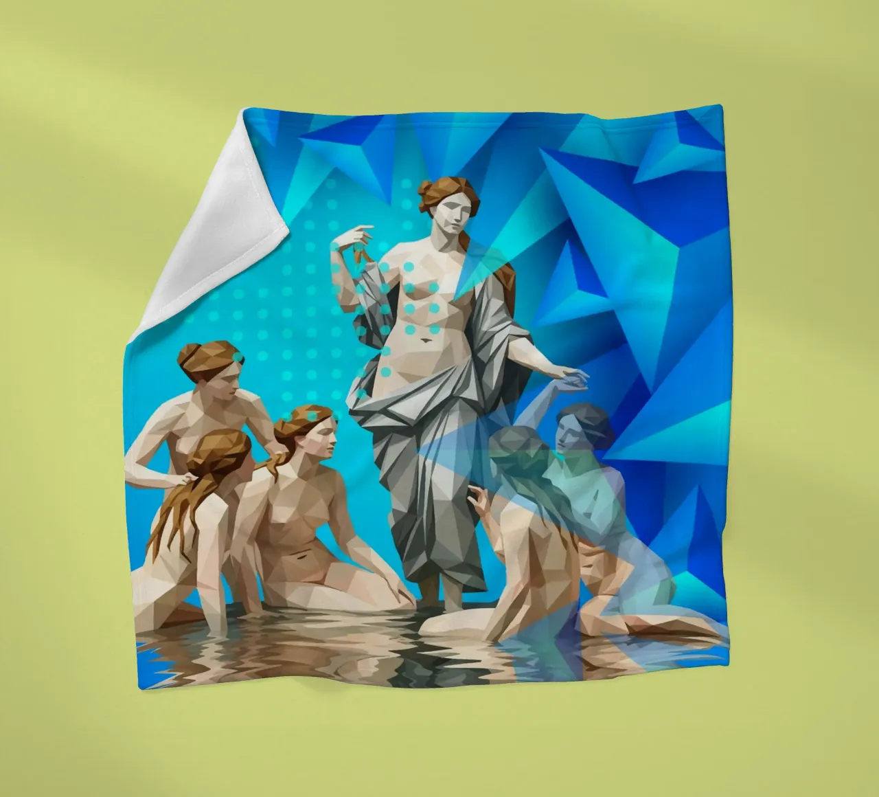Venere e i suoi compagni Lowpoly coperta in pile da Low Profile