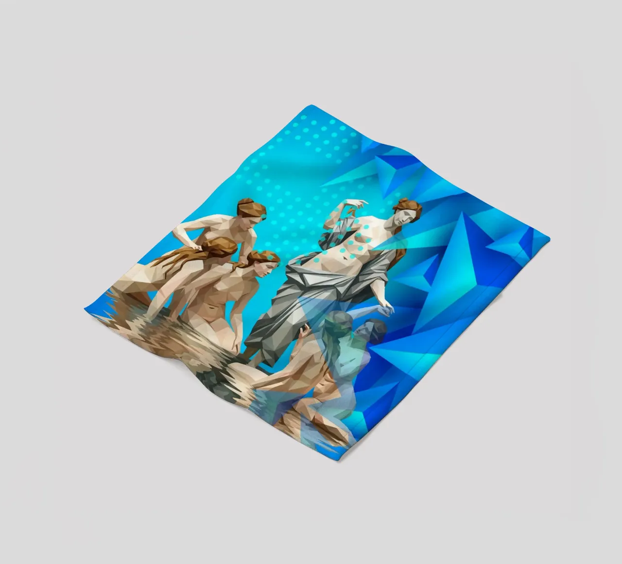 Venere e i suoi compagni Lowpoly coperta in pile da Low Profile