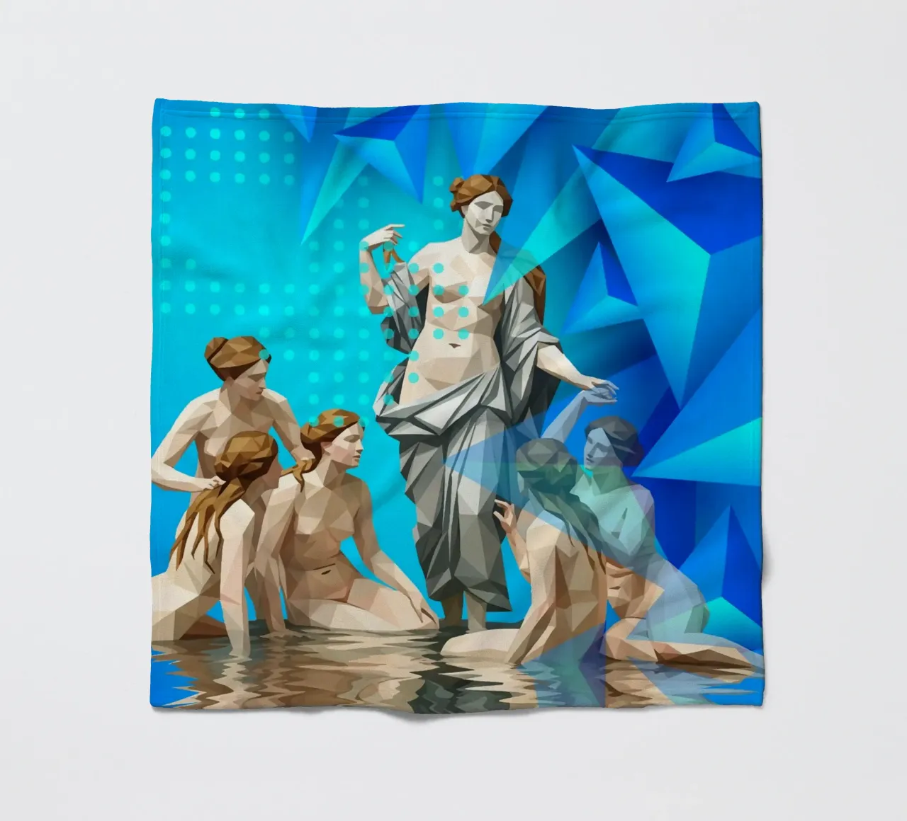 Venere e i suoi compagni Lowpoly coperta in pile da Low Profile