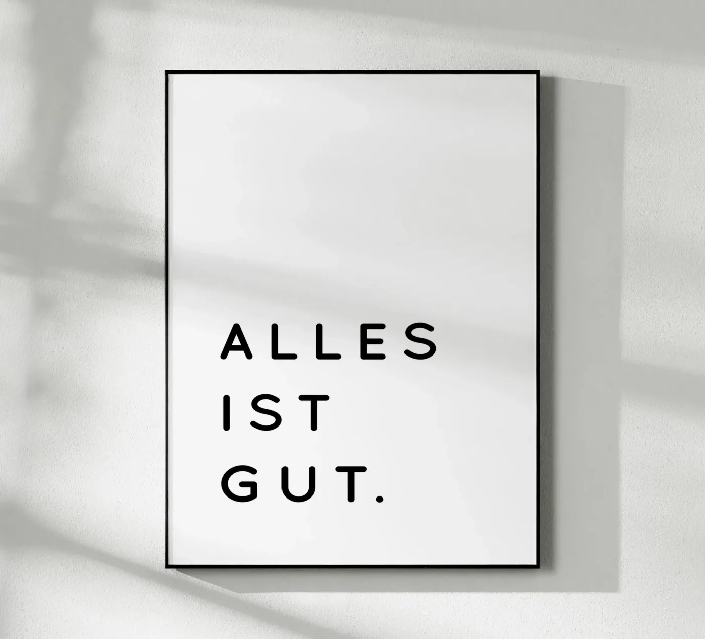 Alles ist Gut plexiglass da sabidussi | designs